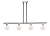 Fenton 48-Inch 4-Light Stem-Hung Island Light with LED Bulbs