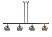 Fenton 48-Inch 4-Light Stem-Hung Island Light with LED Bulbs