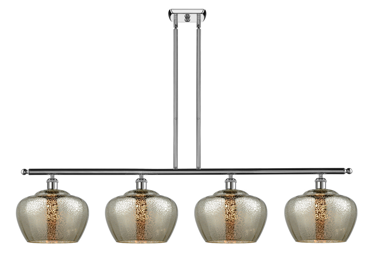 Fenton 49-Inch 4-Light Stem-Hung Island Light 11.25-Inch High