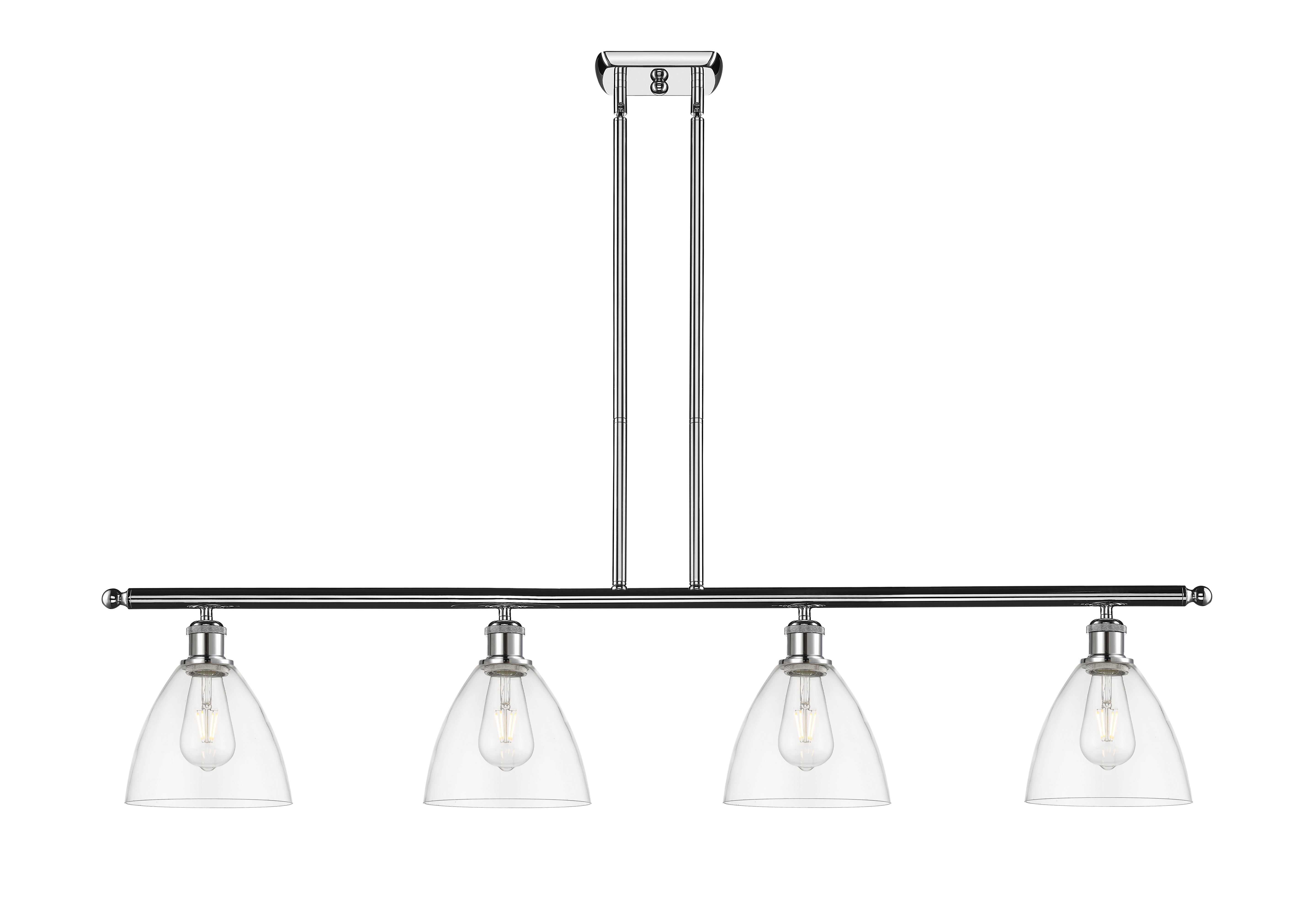 Ballston Island Light Cast Brass Finish