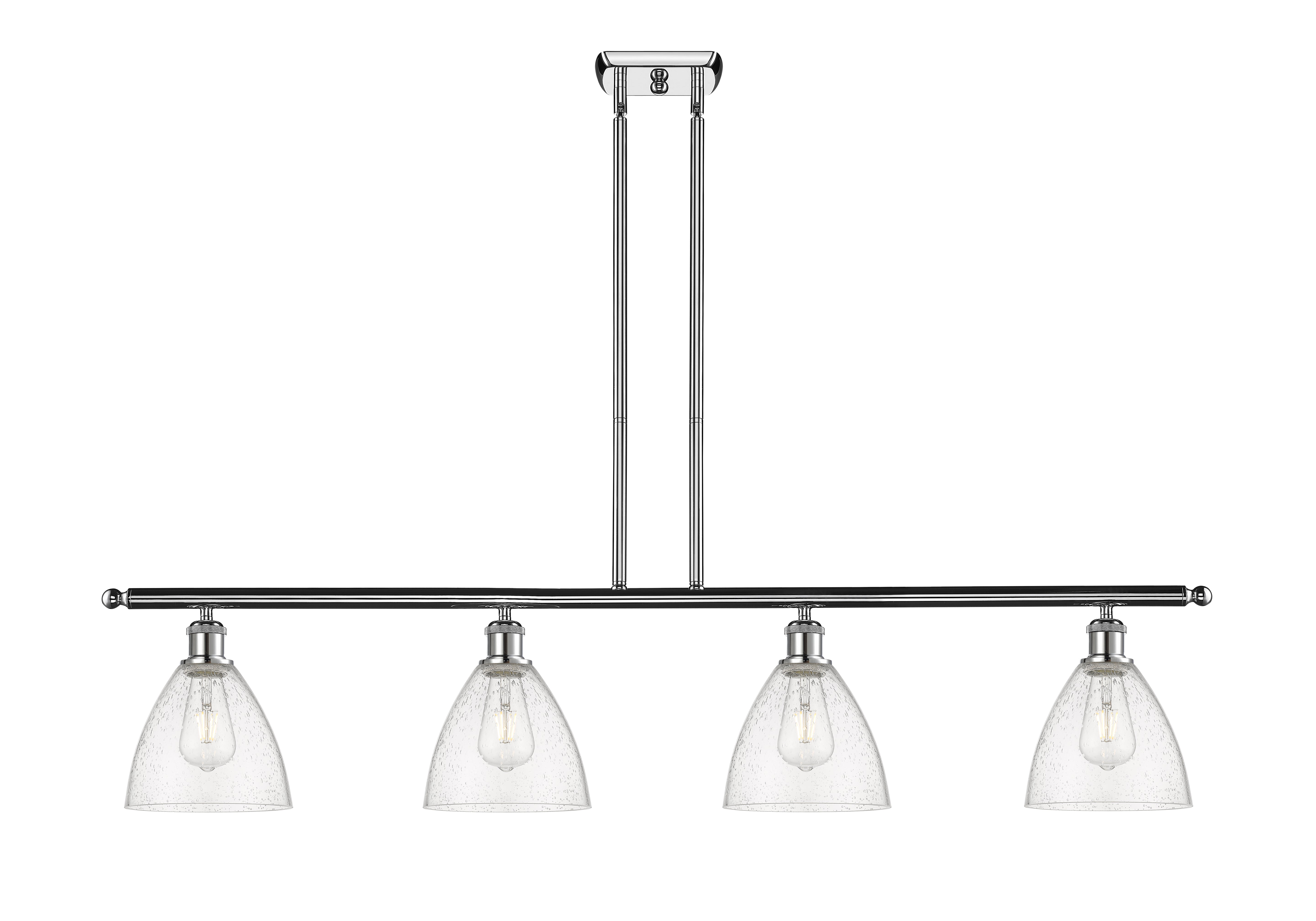 Ballston Island Light Cast Brass Finish