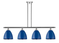 Plymouth 48-Inch 4-Light Stem-Hung Island Light with LED Bulbs 11.625-Inch High