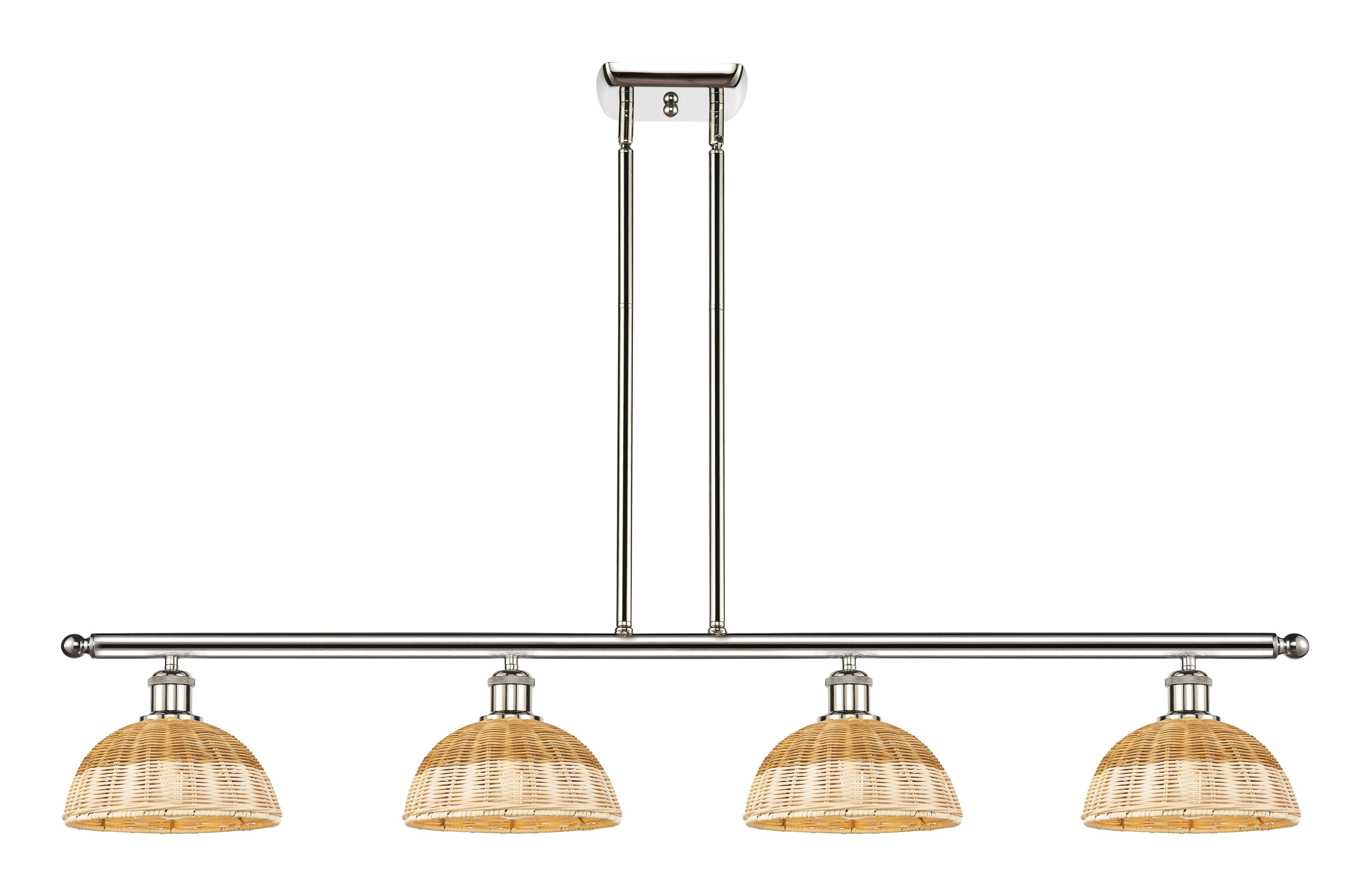 Ballston Island Light Cast Brass Finish