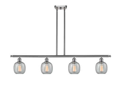 Ballston Island Light Cast Brass Steel Glass