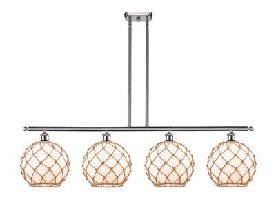 Ballston Island Light Cast Brass Finish