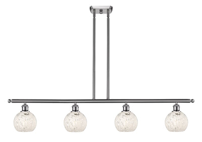 Ballston Island Light Cast Brass Steel Glass