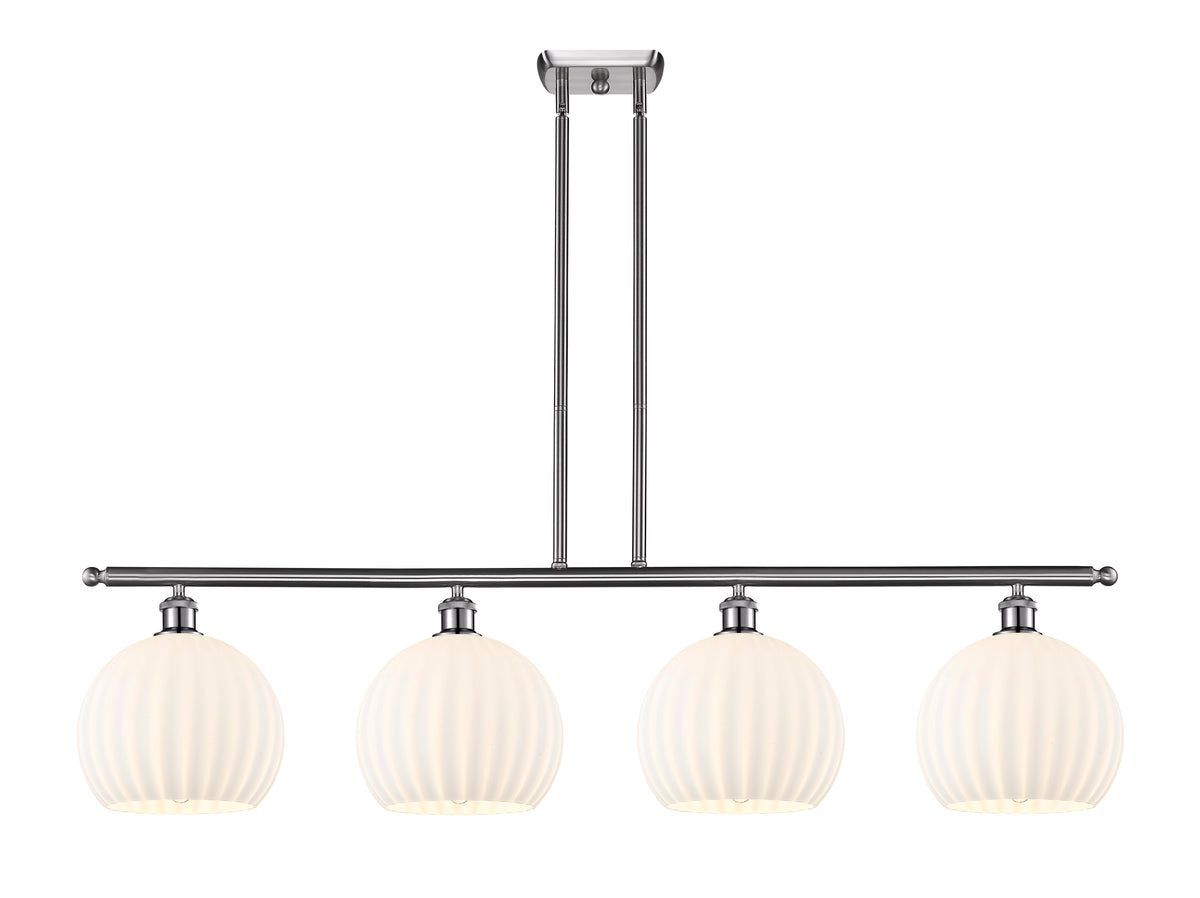 48-Inch 4-Light Stem-Hung Island Light 12.25-Inch High