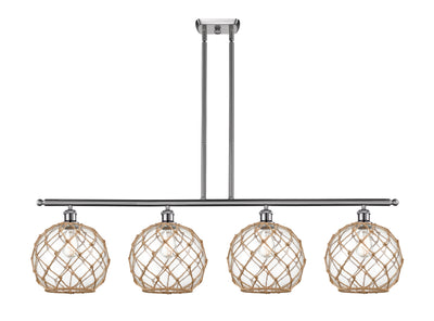 Ballston Island Light Cast Brass Finish