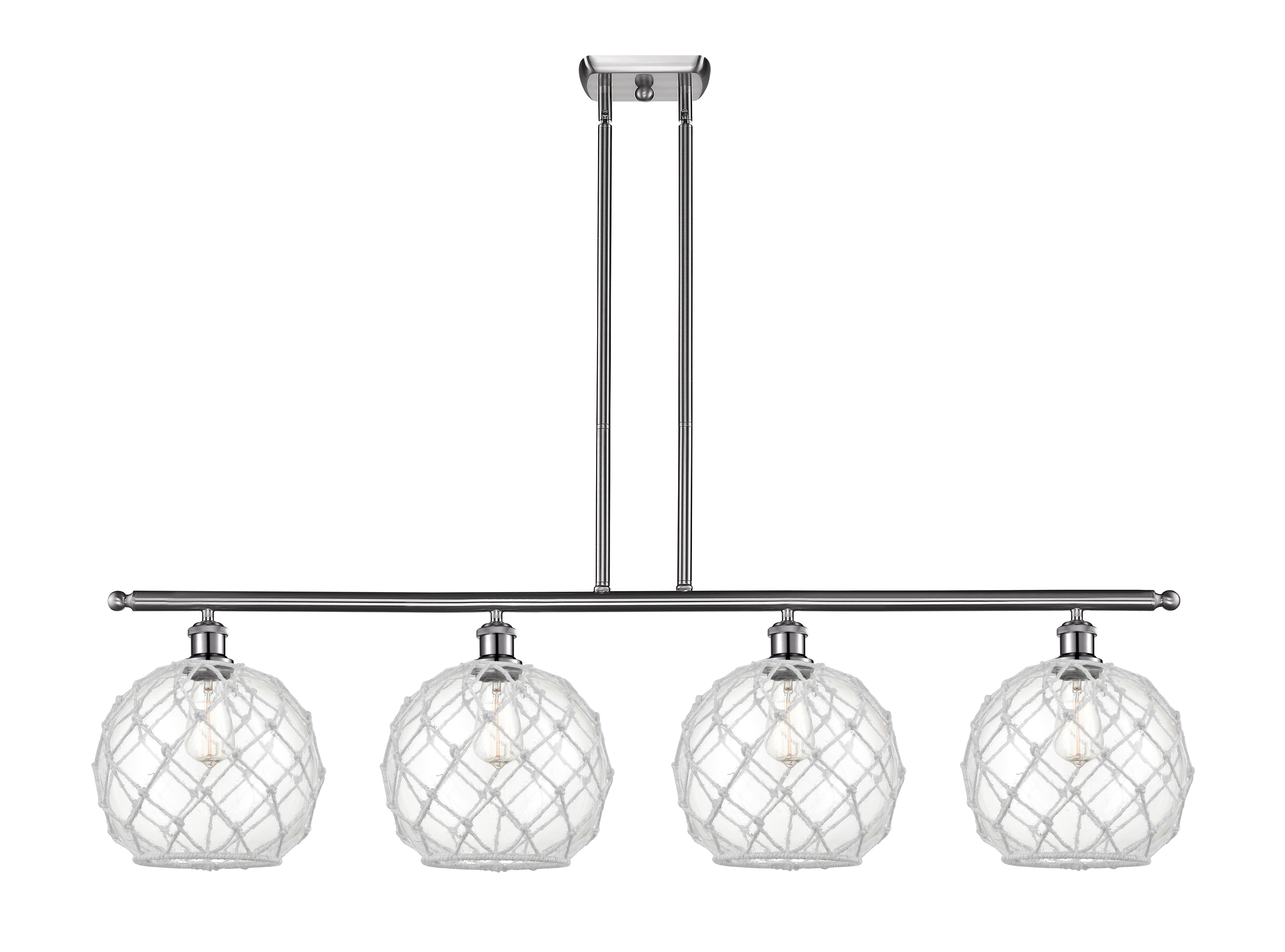Ballston Island Light Cast Brass Finish
