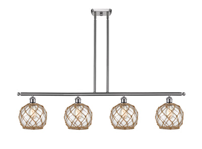 Ballston Island Light Cast Brass Finish