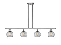 Athens 48-Inch 4-Light Stem-Hung Island Light 10.5-Inch High