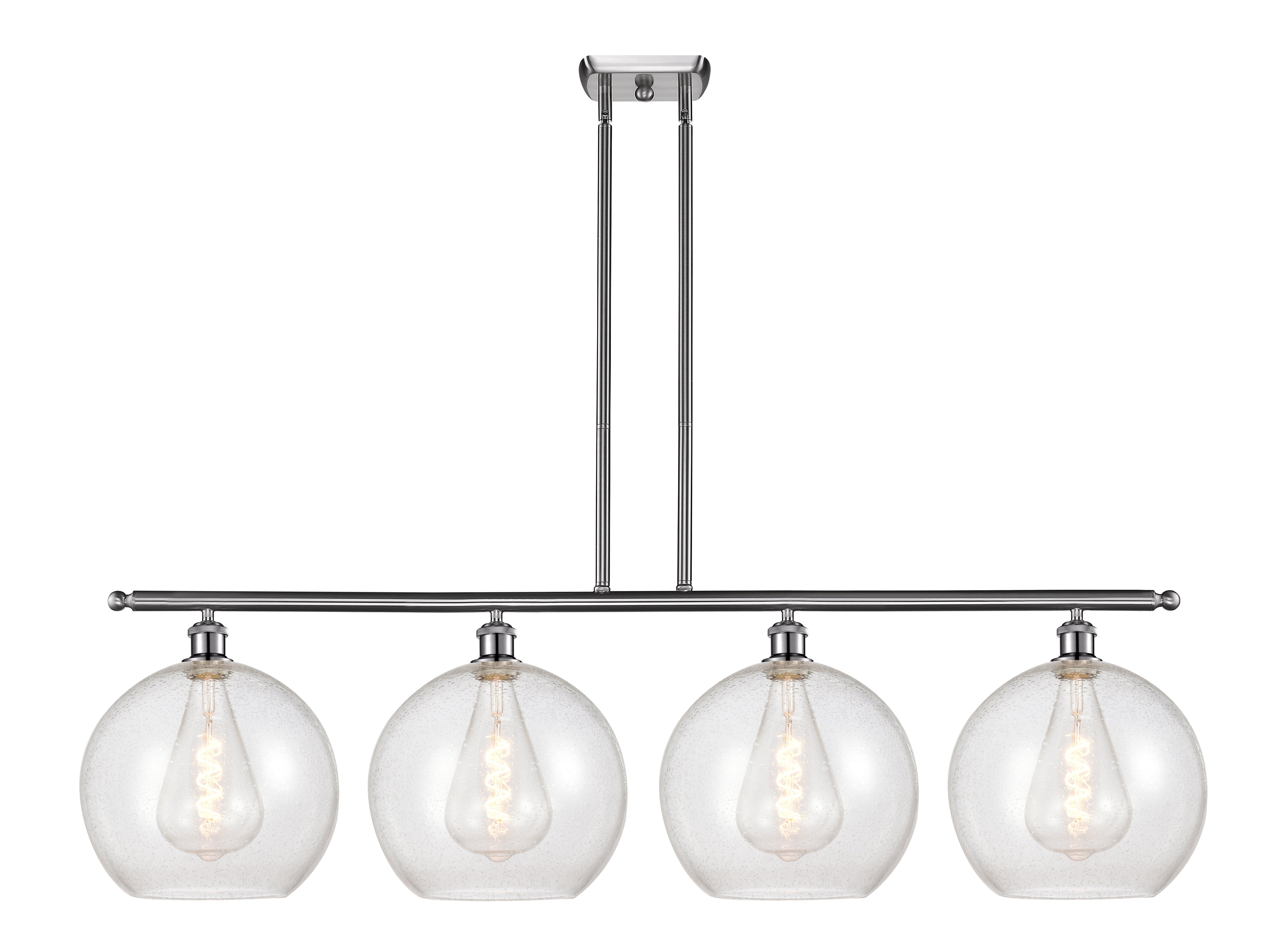 Ballston Island Light Cast Brass Finish
