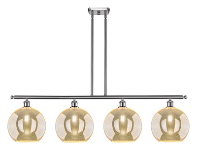 Ballston Island Light Cast Brass Finish
