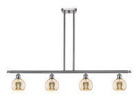 Athens 48-Inch 4-Light Stem-Hung Island Light 8.375-Inch High
