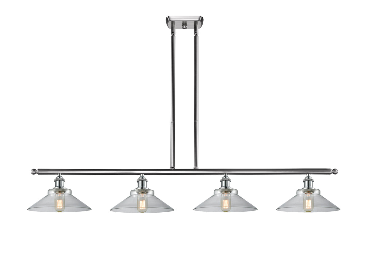Orwell 48-Inch 4-Light Stem-Hung Island Light with LED Bulbs