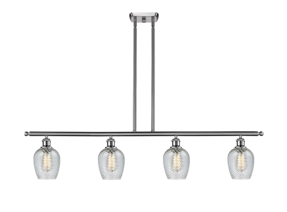 Salina 48-Inch 4-Light Stem-Hung Island Light with LED Bulbs