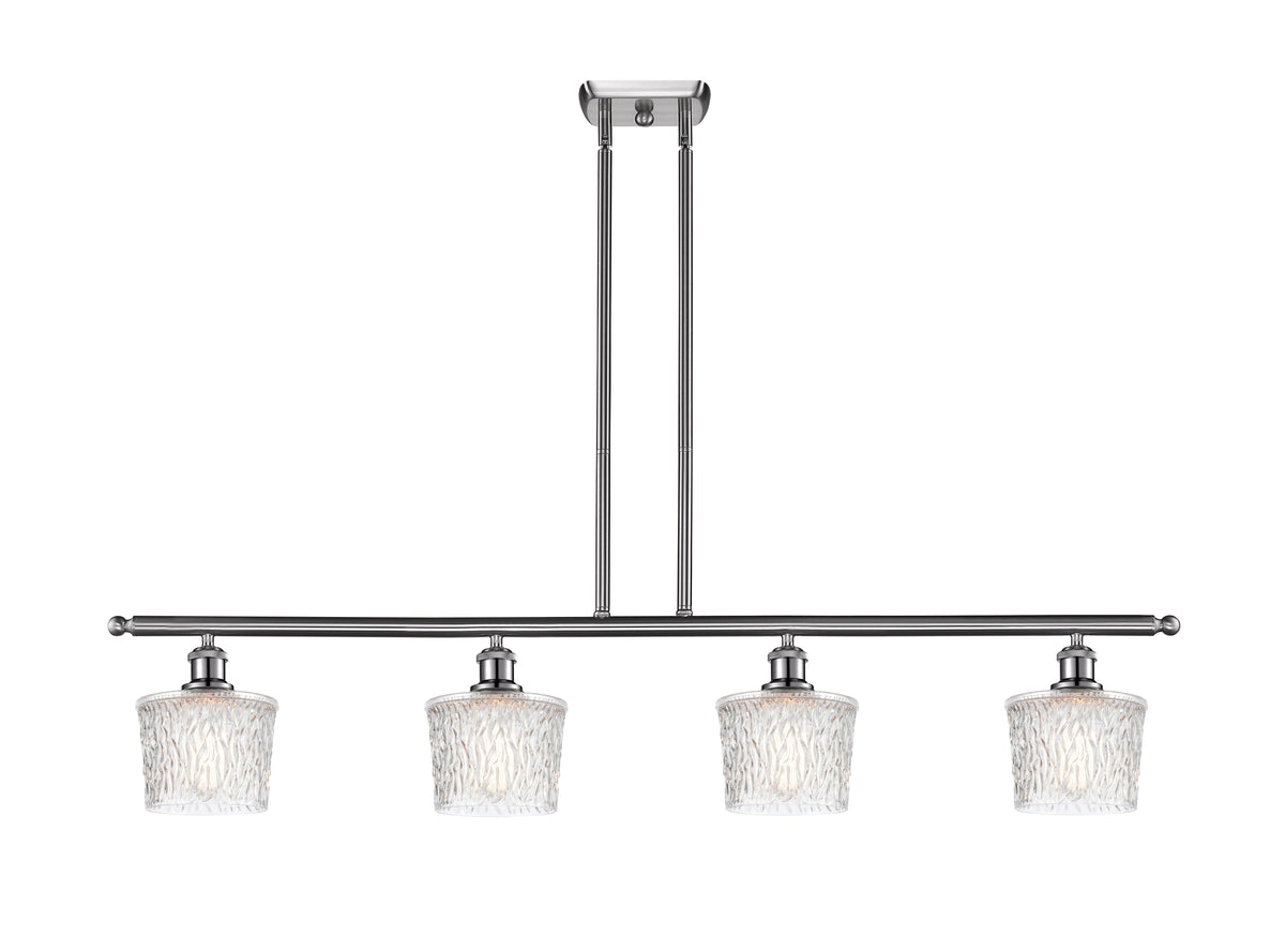 Niagara 48-Inch 4-Light Stem-Hung Island Light with LED Bulbs