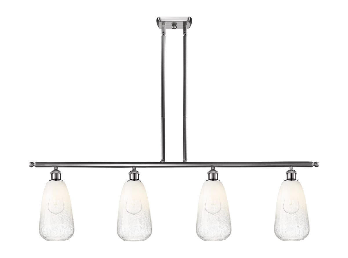 Brookhaven Almond 48-Inch 4-Light Stem-Hung Island Light 13.5-Inch High