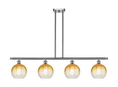 Ballston Island Light Cast Brass Finish