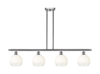 Brookhaven Globe 48-Inch 4-Light Stem-Hung Island Light 10.625-Inch High
