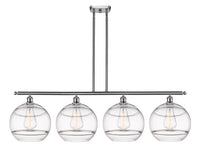 Rochester 50-Inch 4-Light Stem-Hung Island Light 13.875-Inch High