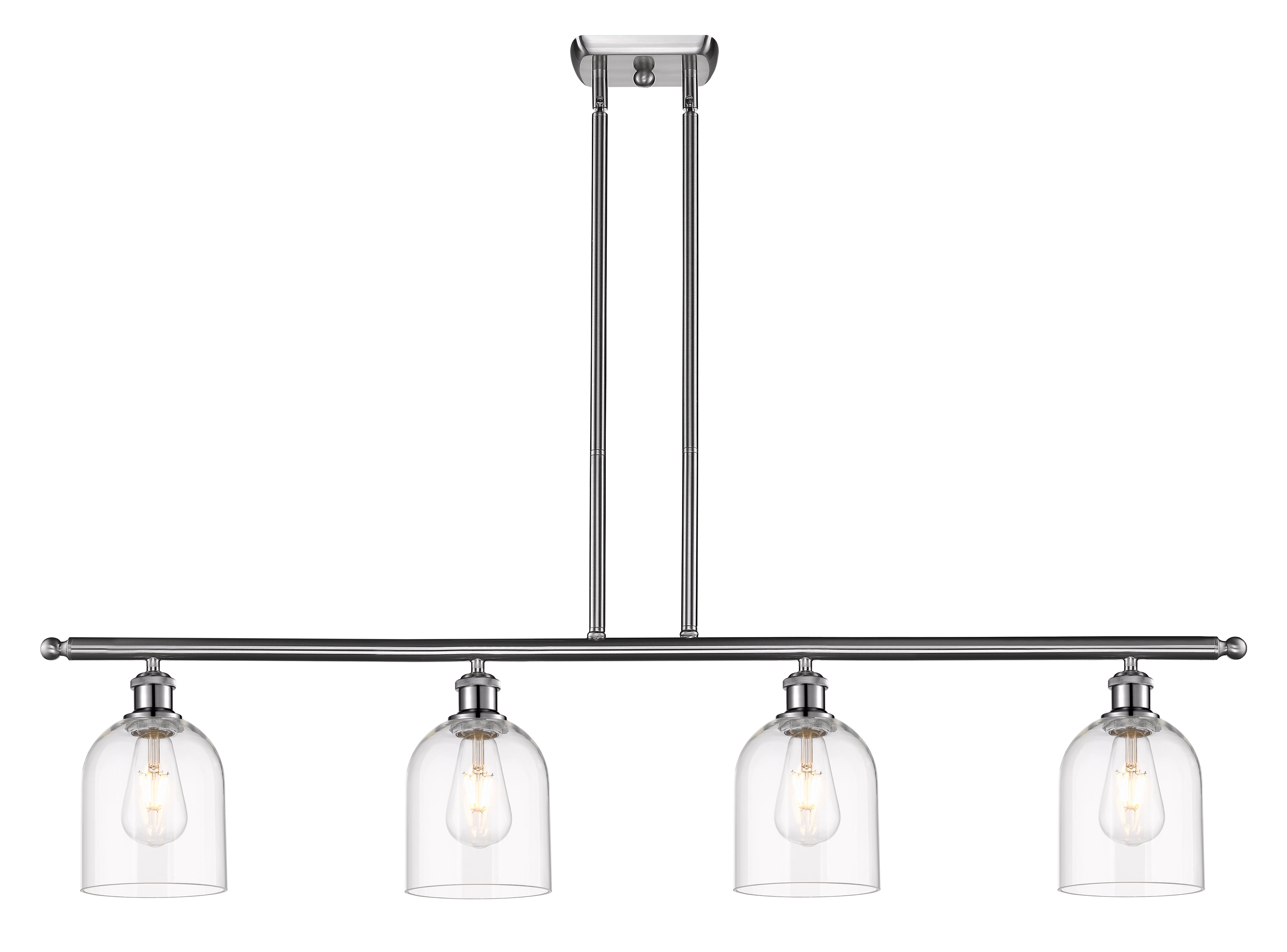 Ballston Island Light Cast Brass Finish