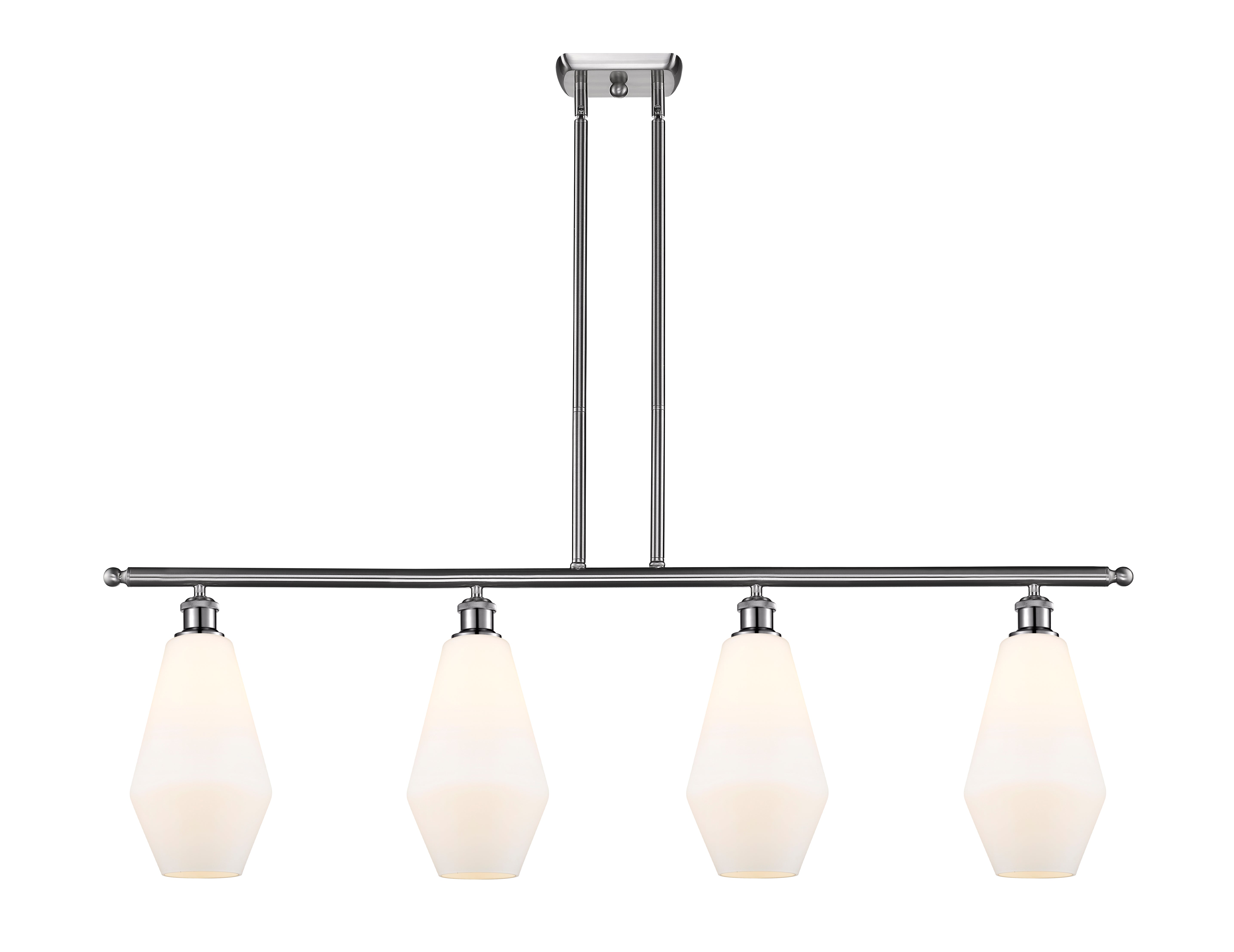 Ballston Island Light 48 Inch Cast Brass