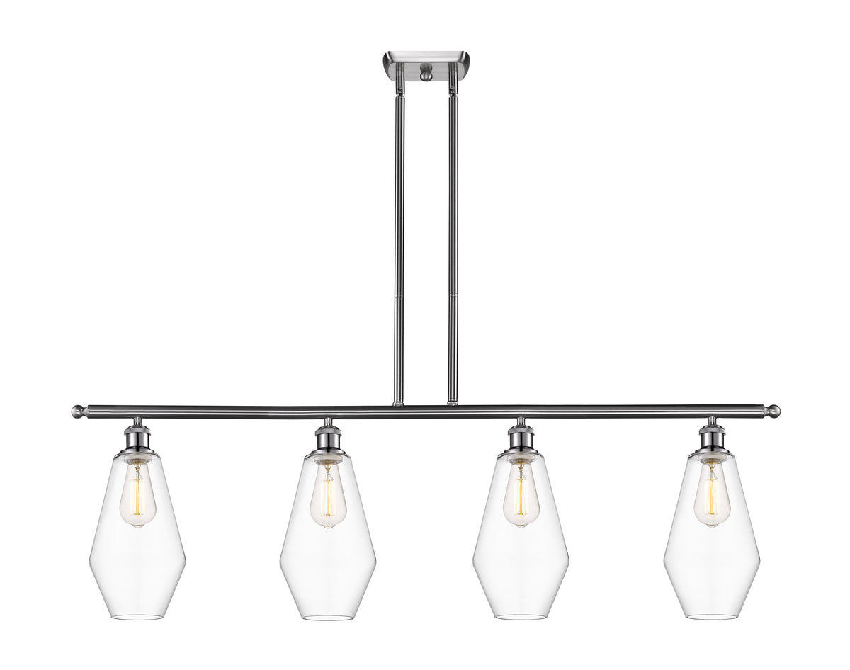 Cindyrella 48-Inch 4-Light Stem-Hung Island Light 14.5-Inch High