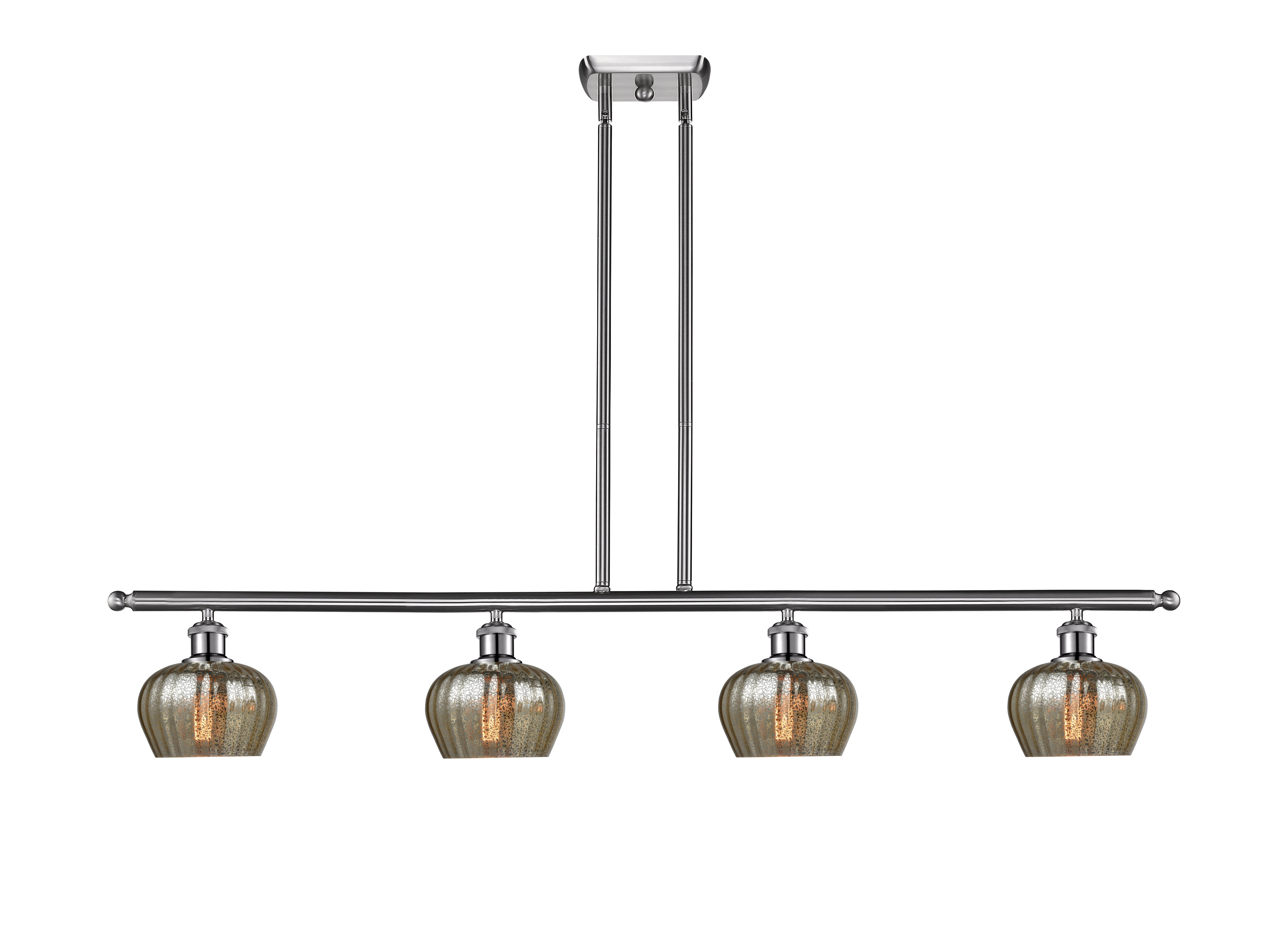 Ballston Island Light Cast Brass Finish