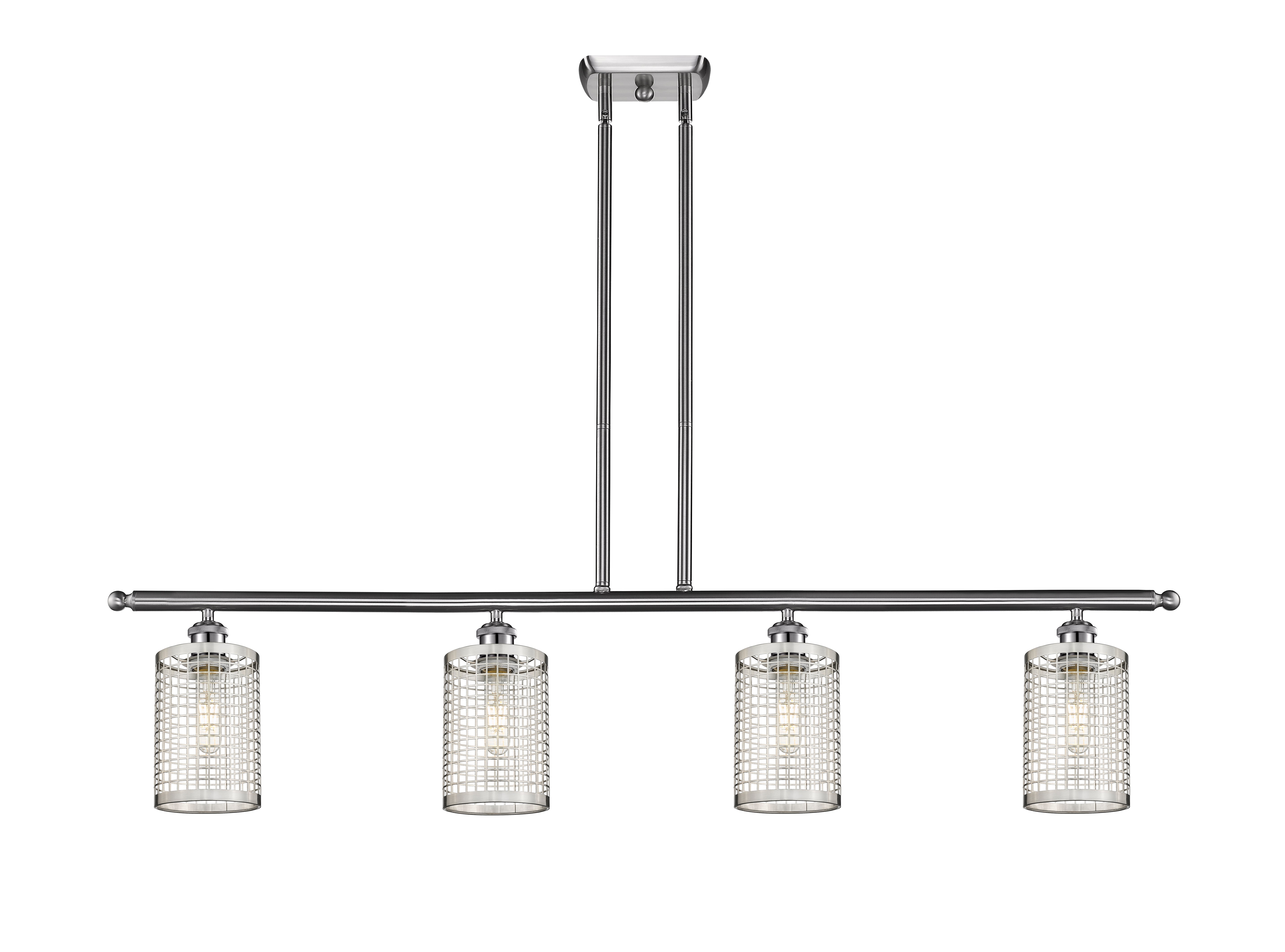Ballston Island Light 48 Inch Cast Brass
