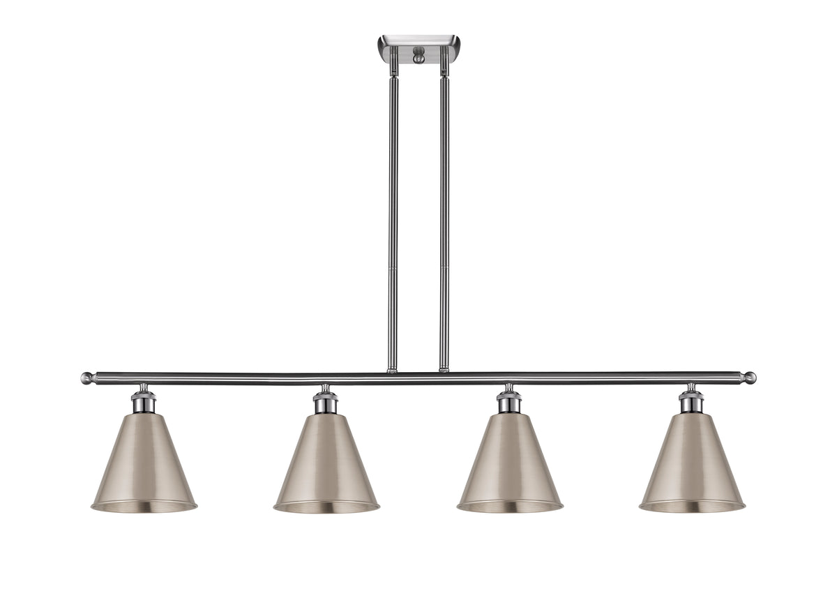 Berkshire Metal 48-Inch 4-Light Stem-Hung Island Light