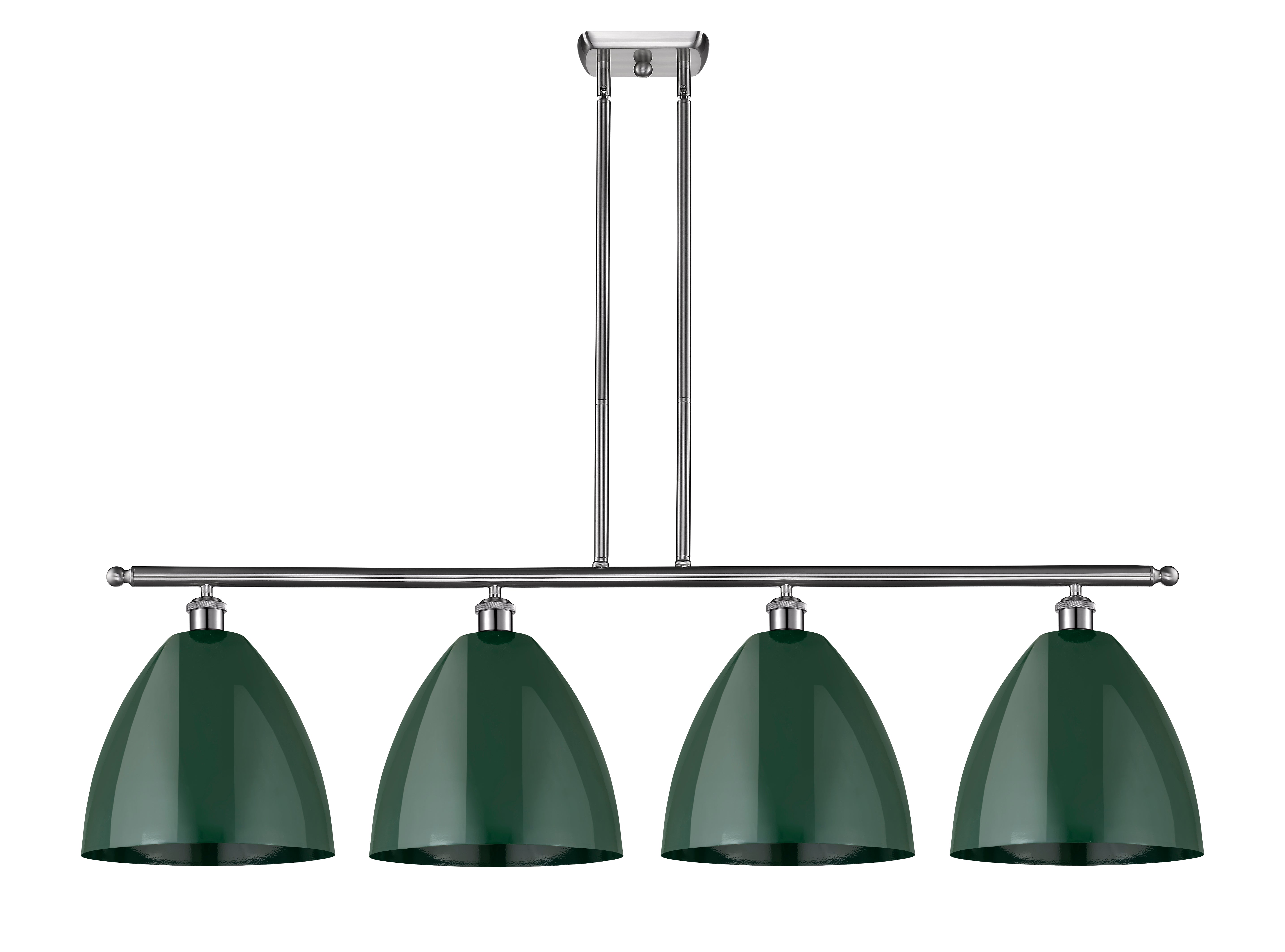 Ballston Island Light Cast Brass Finish
