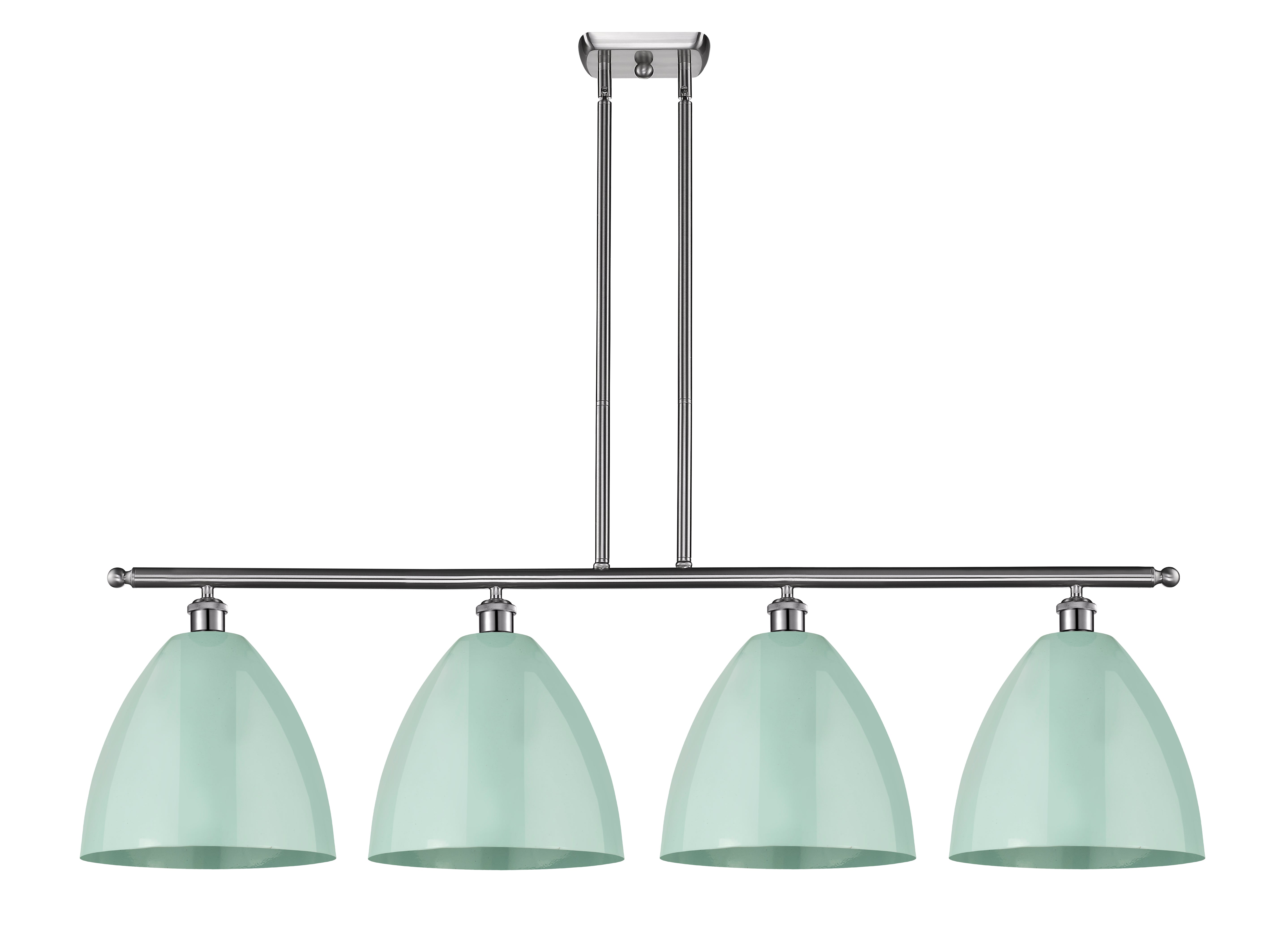 Ballston Island Light Cast Brass Finish