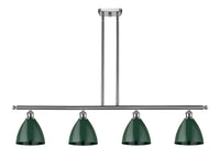 Plymouth 48-Inch 4-Light Stem-Hung Island Light with LED Bulbs 10-Inch High