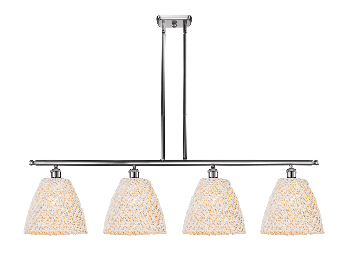 Bristol Natural 48-Inch 4-Light Cord-Hung Island Light