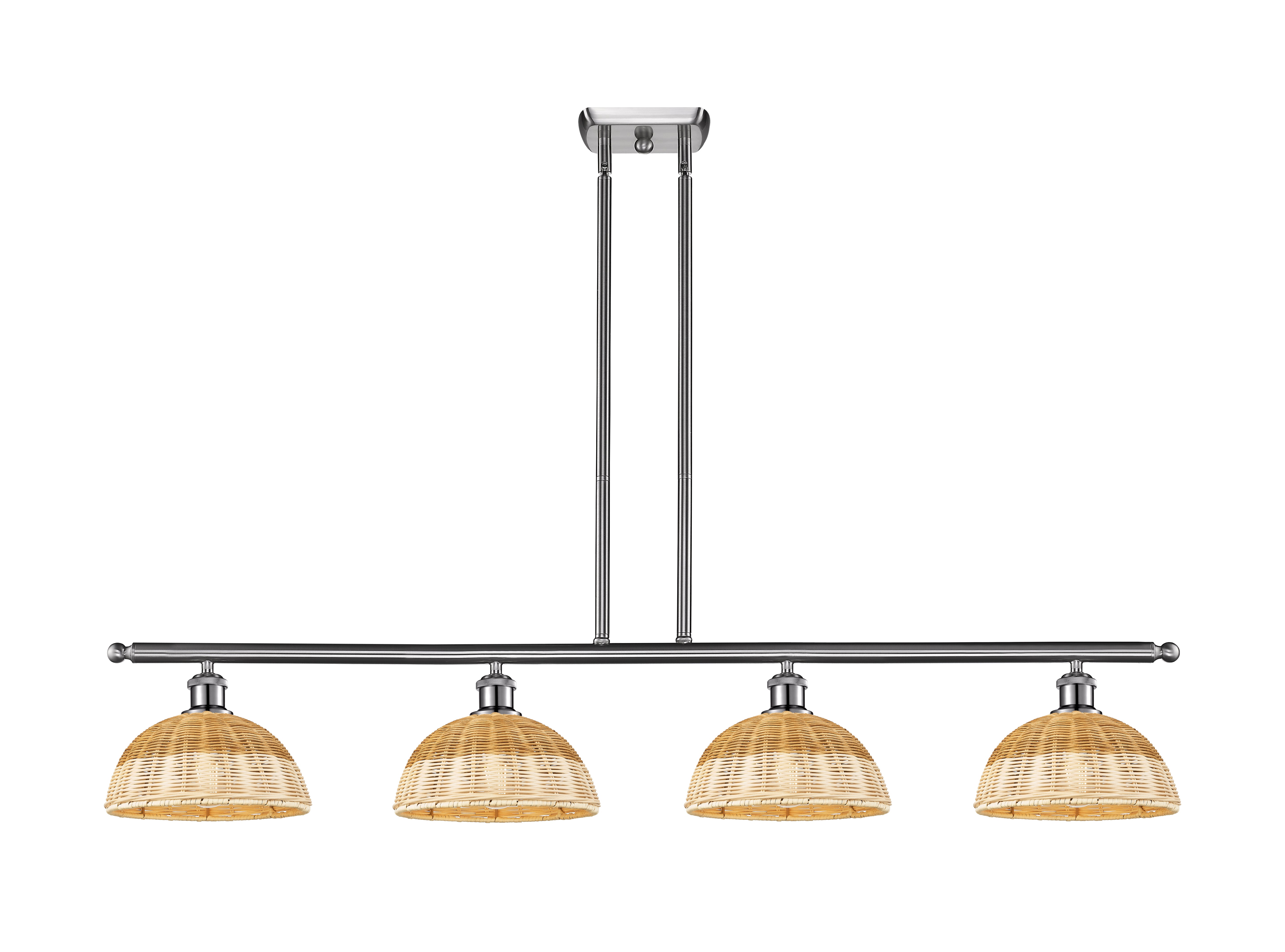 Ballston Island Light Cast Brass Finish