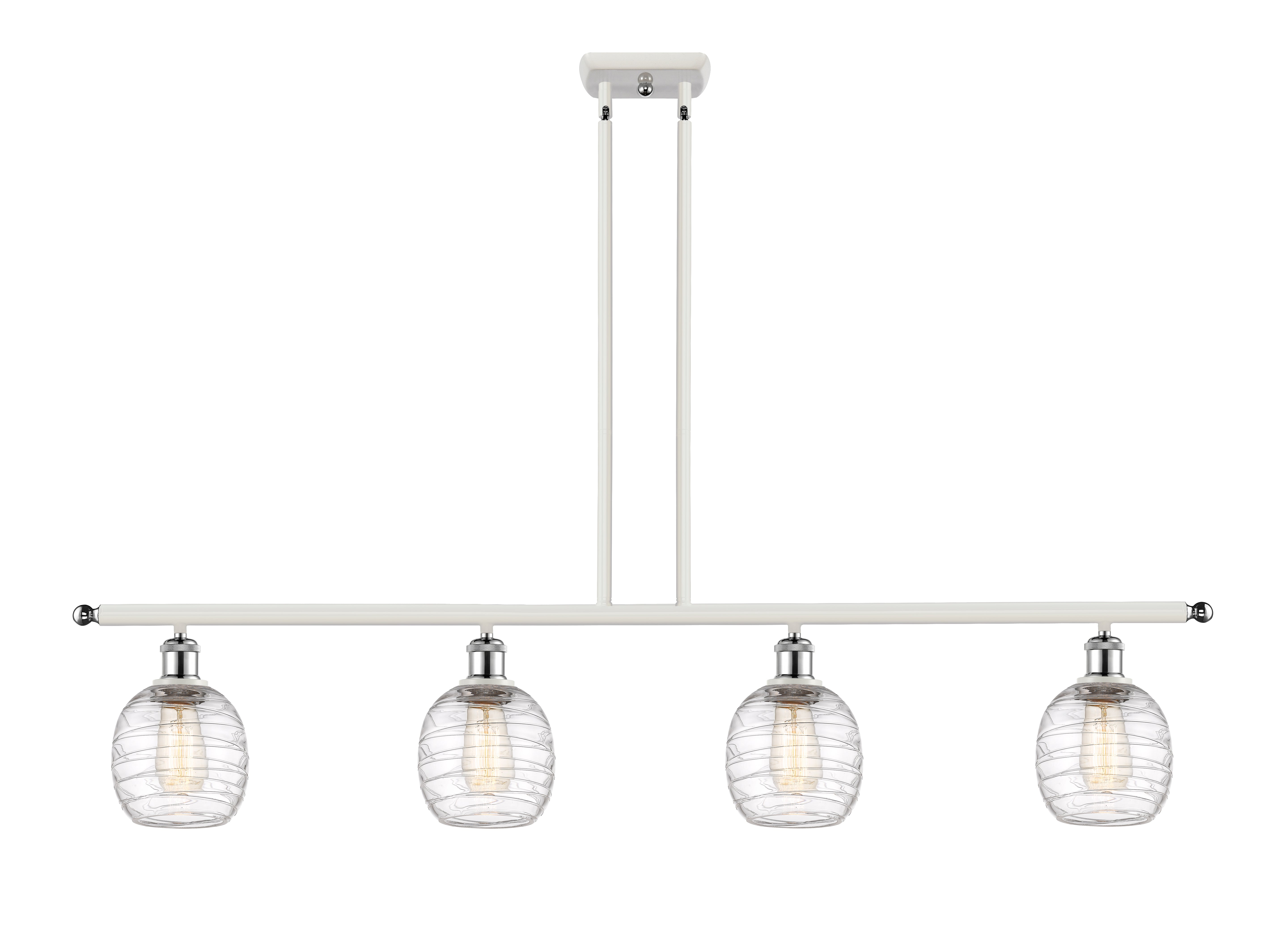 Ballston Island Light Cast Brass Finish