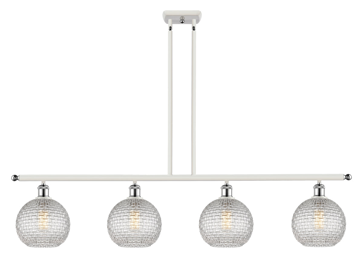 Athens 48-Inch 4-Light Stem-Hung Island Light 10.5-Inch High
