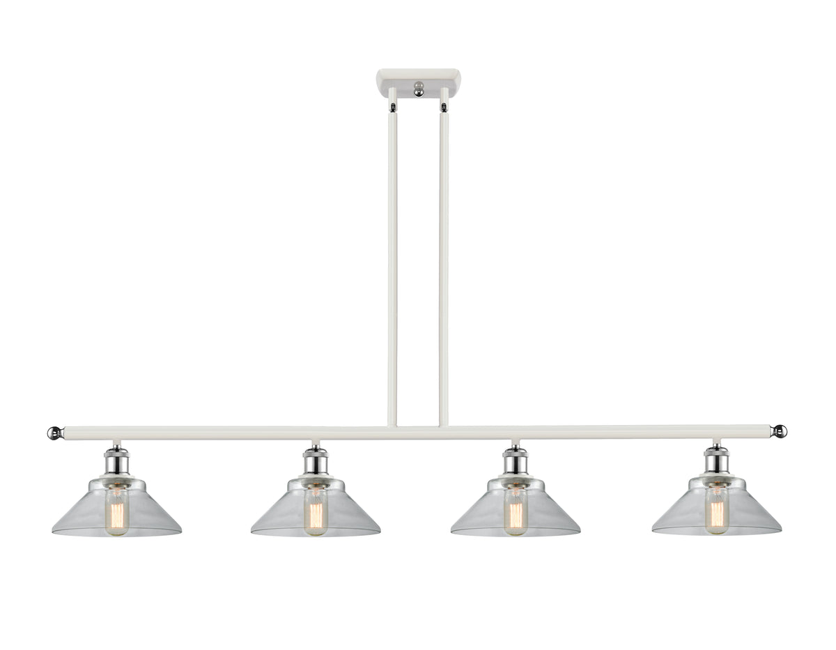 Orwell 48-Inch 4-Light Stem-Hung Island Light with LED Bulbs
