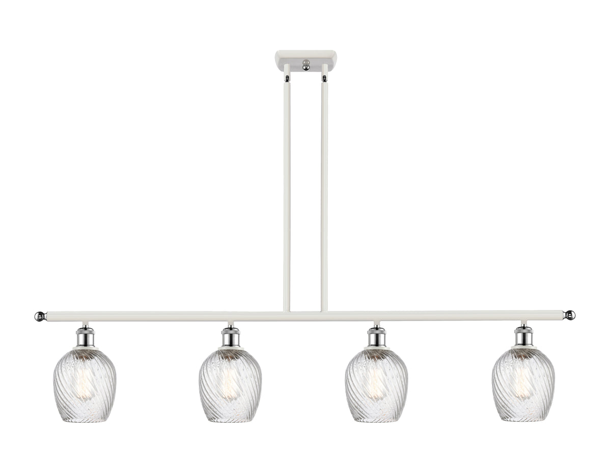 Salina 48-Inch 4-Light Stem-Hung Island Light with LED Bulbs