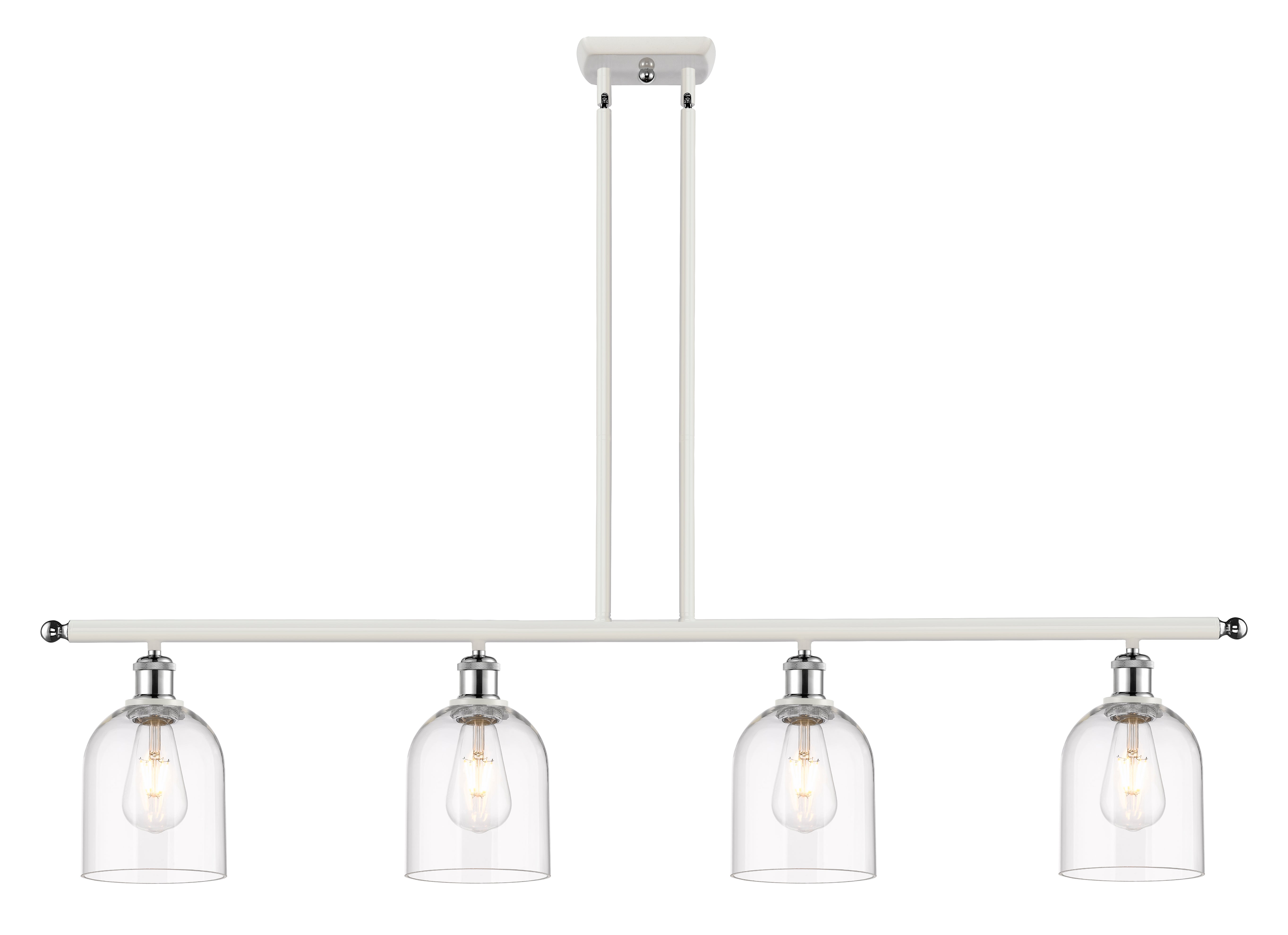Ballston Island Light Cast Brass Finish