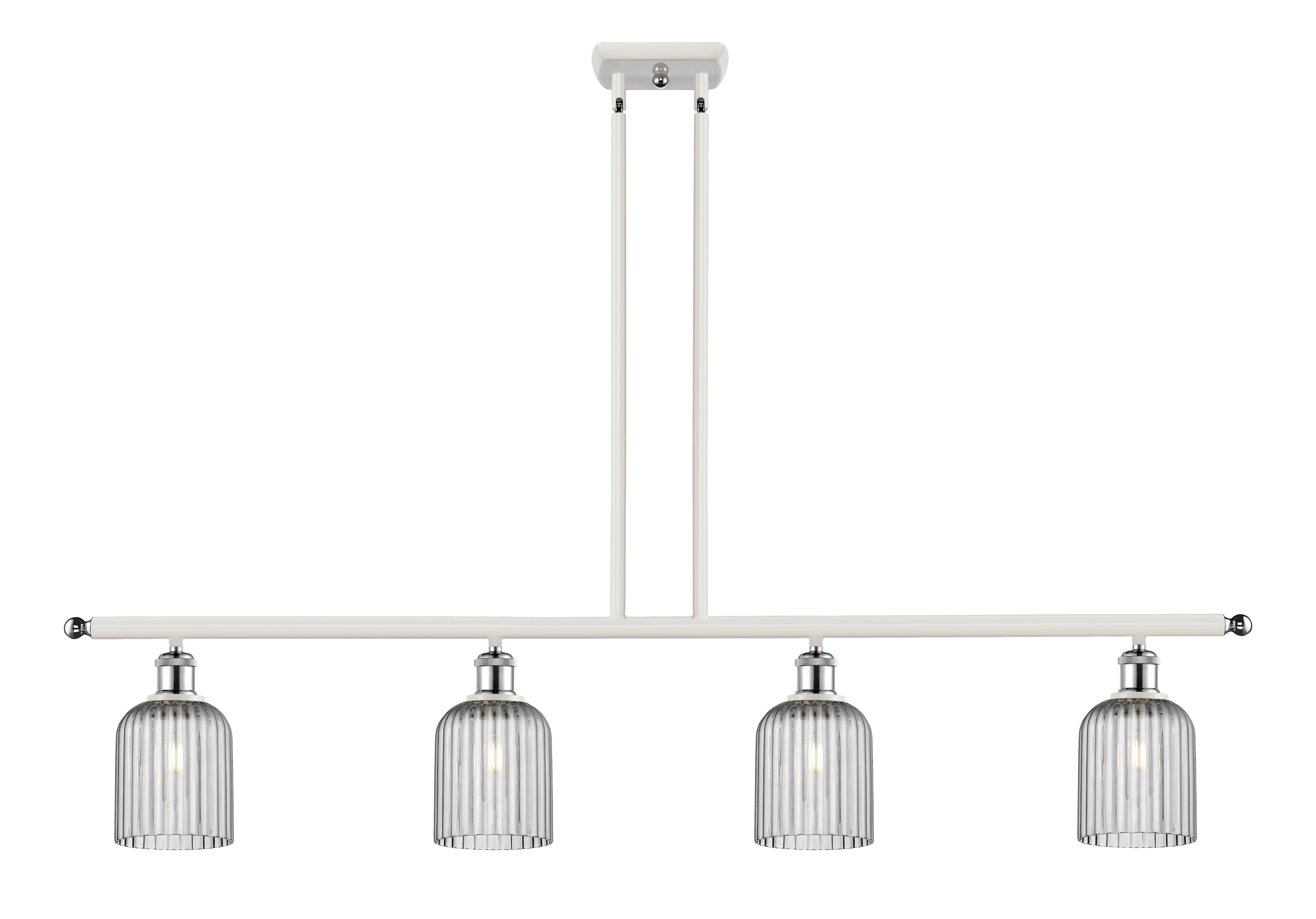 Ballston Island Light Cast Brass Finish