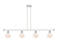 Fenton 48-Inch 4-Light Stem-Hung Island Light with LED Bulbs