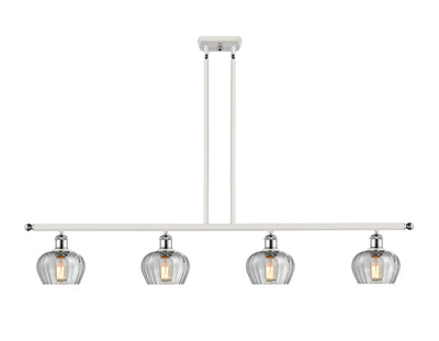 Ballston Island Light Cast Brass Finish