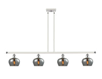 Fenton 48-Inch 4-Light Stem-Hung Island Light with LED Bulbs