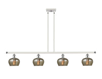 Fenton 48-Inch 4-Light Stem-Hung Island Light with LED Bulbs