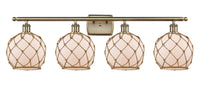 Ballston Bath Vanity Light Cast Brass Finish