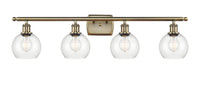 Ballston Vanity Light Cast Brass Finish