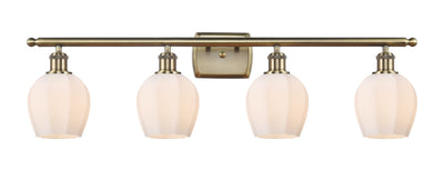 Ballston Bath Vanity Light Cast Brass Glass