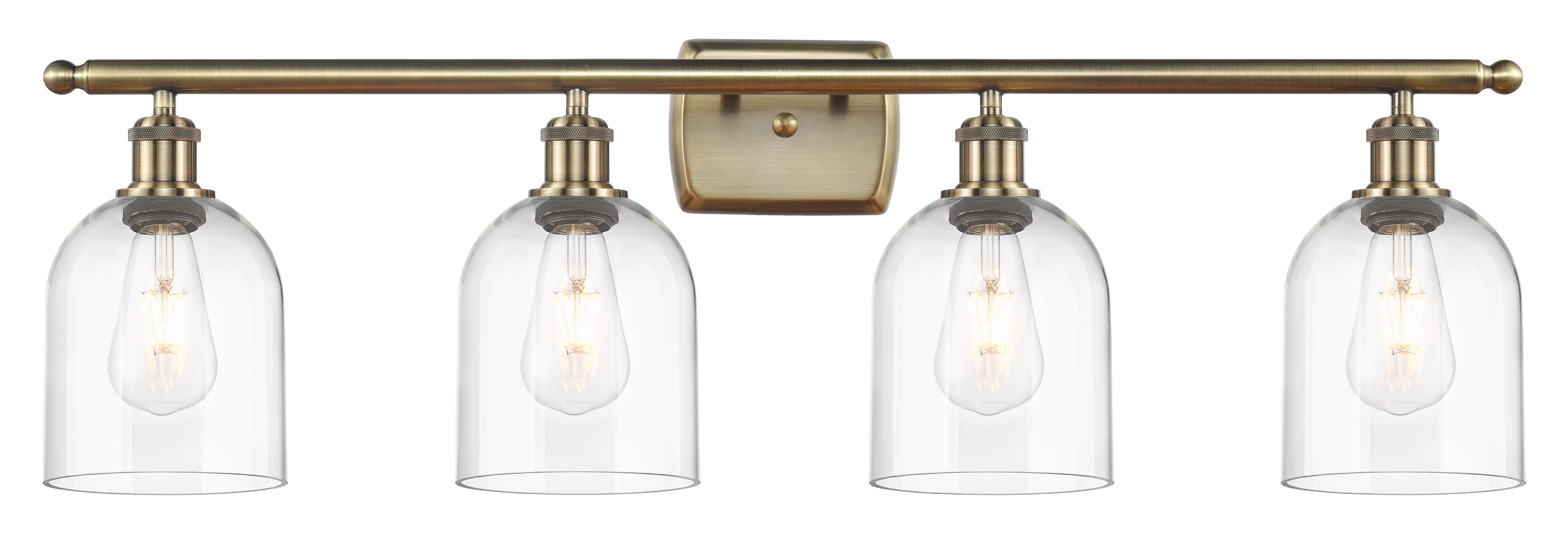 Ballston Bath Vanity Light Cast Brass Finish